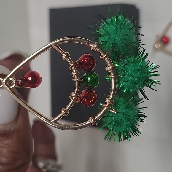 Women's Christmas Earrings - Picture 2 of 6
